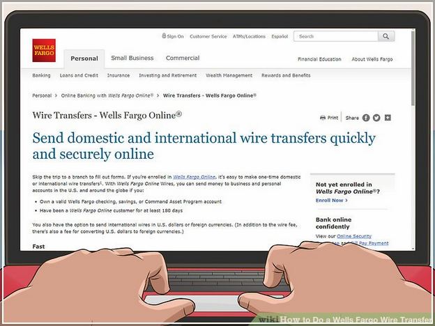 How To Wire Money Online Wells Fargo