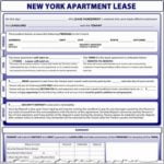 Apartment Lease Agreement Ny