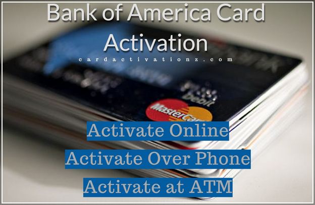 Bank Of America Credit Card Pin Activation