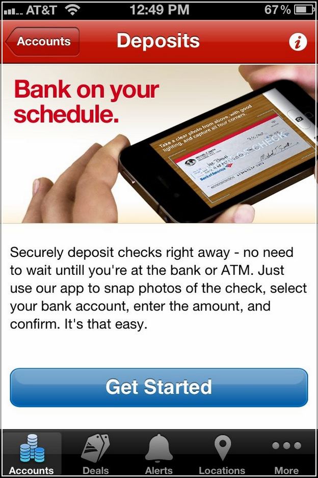 Bank Of America Mobile Deposit