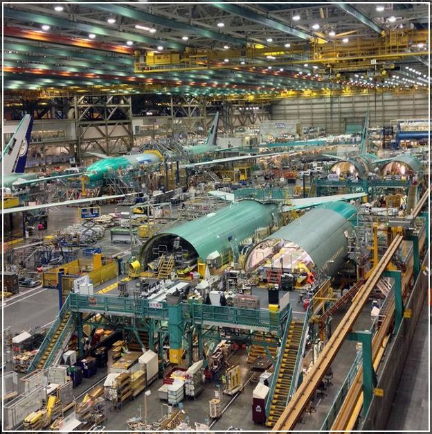 Boeing Everett Factory Seattle