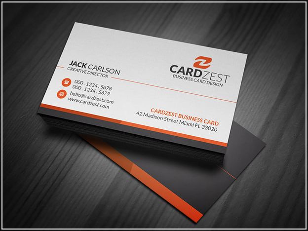 Business Card Examples For Students