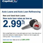 Capital One Auto Refinance Apr