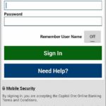 Capital One Online Banking Login Canada