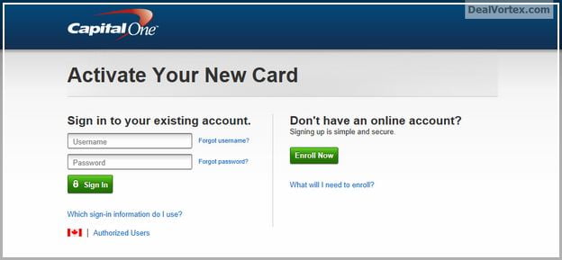 Capital One Sign In Online Banking