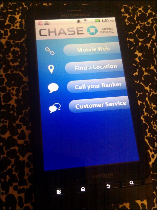 Chase Mobile App Android Not Working 2019