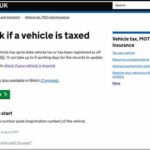 Check If A Vehicle Is Insured And Taxed