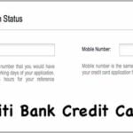 Citi Credit Card Application Status