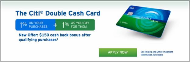 Citi Double Cash Sign Up Offer
