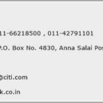 Citibank Credit Card Phone Number India