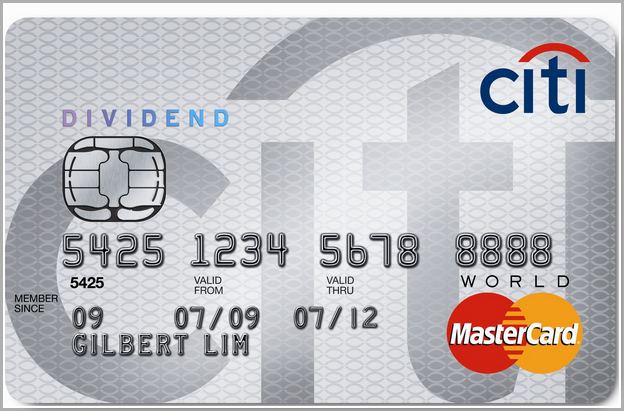 Citibank Dividend Card Login