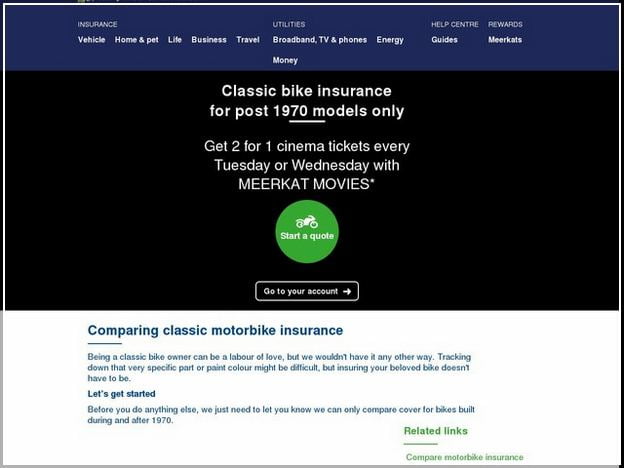 Compare The Market Classic Bike Insurance