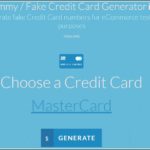 Fake Credit Card Information That Works 2018