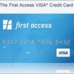 First Access Credit Card Login
