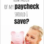 How Much Percent Of Your Paycheck Should You Save
