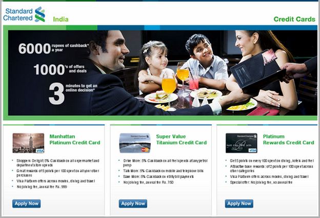 Instant Credit Card Approval And Use India