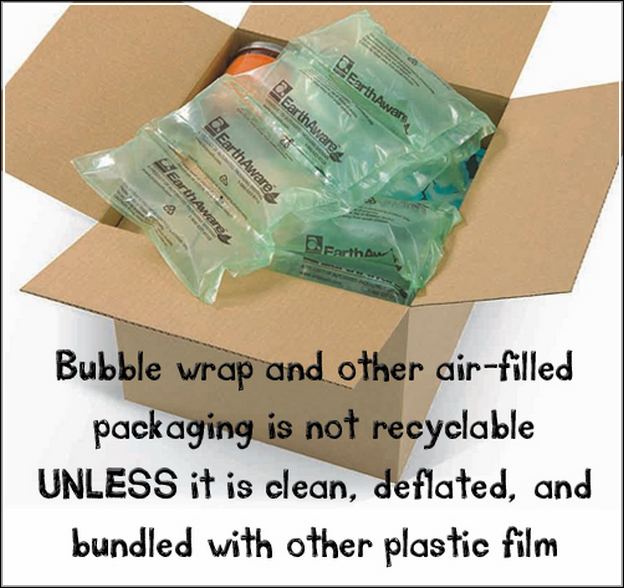 Is Bubble Wrap Recyclable Canada