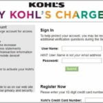 Kohl’s Charge Account Pay Bill