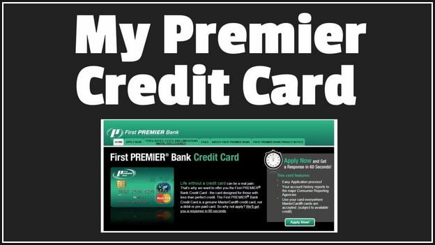 My First Premier Credit Card
