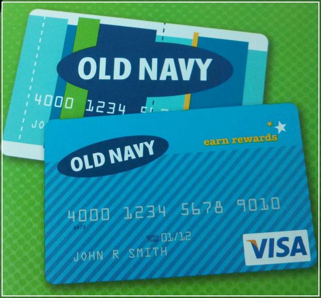 Old Navy Credit Card Information