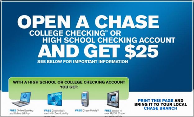 chase high school student account