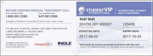 Osu Student Health Insurance Card