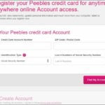 Peebles Credit Card Login