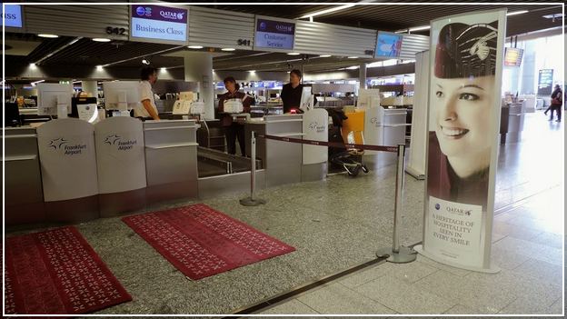 Qatar Airways Baggage Drop Off Frankfurt
