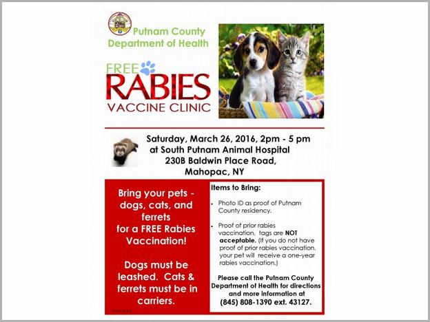 Rabies Vaccine Clinic Near Me