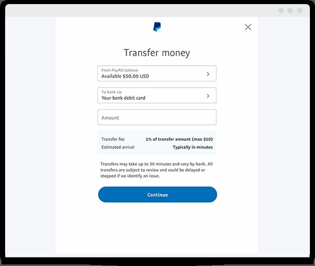 Send Money To Bank Account Instantly