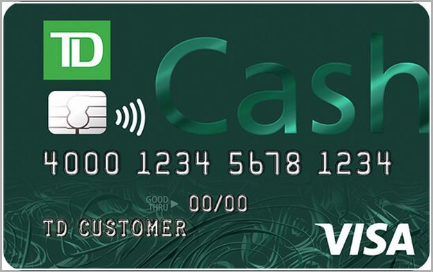 Td Bank Cash Credit Card Cash Back