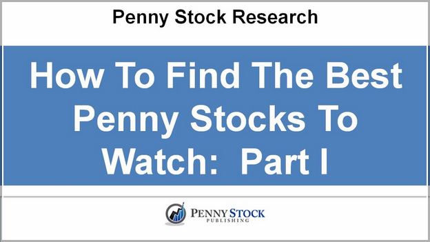 Top Penny Stocks To Watch Now