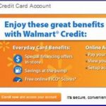 Walmart Credit Card Pay Online
