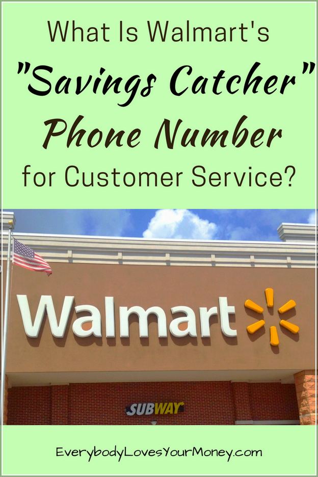 Walmart Savings Catcher Customer Service Phone Number