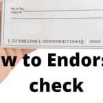 How to endorse a check